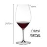 Conjunto 4 Taça Cristal Riedel Áustria Ouverture Vinho 667ml - 4