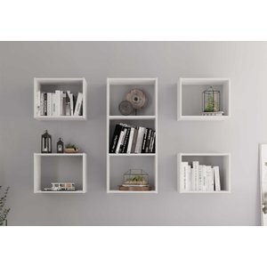 Kit Nichos 7 Compartimento Canada Branco