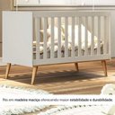 Ver imagem 5 de Berço Americano Ludmila Off White Bétula - Carolina Baby