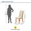 Ver imagem 4 de Conjunto 6 Cadeiras para Sala de Jantar Luisa