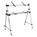 Ver imagem 4 de Rack Ty-215 P/ 2 Teclado Musical Arranjador + Sup. Notebook