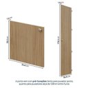 Ver imagem 6 de Guarda-Roupa 6 Módulos 12 Portas 9 Prateleiras Frame CabeCasa MadeiraOriginals