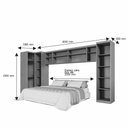 Ver imagem 4 de Guarda Roupa Modulado Dallas 6 Módulos 10 Portas de Bater