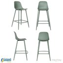 Ver imagem 1 de Kit 4 Banquetas Miami Alta 101cm Várias Cores - Fratini