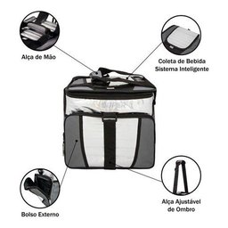 Cooler Bolsa 24 Lt Mor - 4