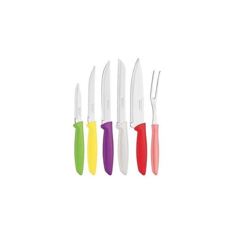 Facas e Garfo Churrasco Plenus 6 pçs Tramontina Facas e Garfo Churrasco Plenus 6 pçs Tramontina