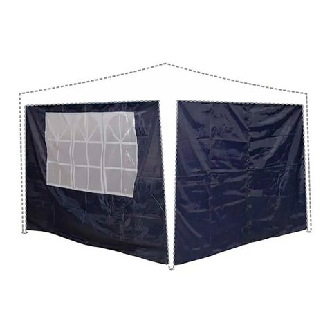 Parede de Gazebo 3x3 Azul Mor