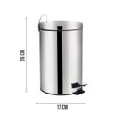 Ver imagem 2 de Lixeira 3 Litros Ágata com Pedal Mor