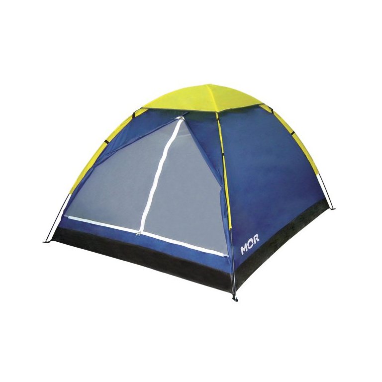 Barraca de Camping Mor Tipo Iglu para até 4 Pessoas Azul