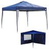 Tenda Gazebo Articulado Mor xflex 3x3 com 2 Paredes Azul - 1