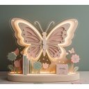 Ver imagem 1 de Prateleira Iluminada Borboleta