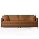 Ver imagem 2 de Sofá Fixo Ravi 3 Lugares Luxo 2,30m Castellar Móbile