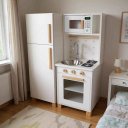 Ver imagem 2 de Kit Mini Cozinha Infantil com Geladeira - Branco