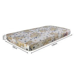 Mini Cama de Criança Infantil Branca com Colchão - 4