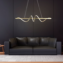 Ver imagem 2 de Pendente Led Moderno Taschibra Union 38w Luz Quente 3000k Bivolt Ouro