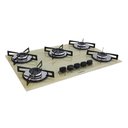 Ver imagem 2 de Cooktop Chamalar Bivolt Premium 5 Bocas Ultra Chama Vidro Temperado Amadeirado Claro