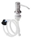 Ver imagem 3 de Dispenser Dosador Mangueira Flexivel Embutir Suporte Pia Cozinha Banheiro Tanque Liquidos