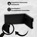 Ver imagem 3 de Kit 20 Barras Rodapé de Poliestireno 7cm Barra 2m