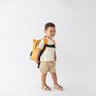 Mochila Infantil Menino Bichinho Laranja Tigre Pimpolho - 4