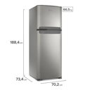 Ver imagem 4 de Geladeira/refrigerador Continental Tc56s Frost Free 472l Inox - 220v