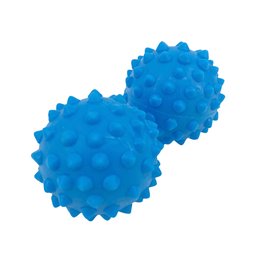 Kit 2 Brinquedo Pet Bolinha Maciça E Cravo P/ Cão Peq 45mm Cor: Azul - 4