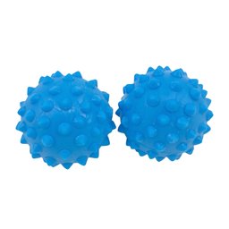 Kit 2 Brinquedo Pet Bolinha Maciça E Cravo P/ Cão Peq 45mm Cor: Azul - 5