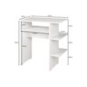 Mesa de Manicure Mdf Mesinha Apoio Diversos Compartimentos - 4
