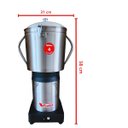 Ver imagem 2 de Multiprocessador de Alimentos Cutter Inox 4 Litros 1200w Industrial 3/4 Cv Vitalex Cut-04