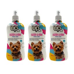 Kit com 3 Banho a Seco em Spray para Caes sem Enxague 500ml - 1