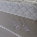 Ver imagem 4 de Conjunto Cama Box King Sheffield 193x203x65 Bege C/ Molas Ensacadas