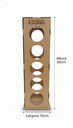 Ver imagem 3 de Porta Cápsulas Dolce Gusto Suporte Café Organizador Luxo Mdf