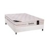 Cama Box Casal: Colchão Molas Ensacadas Castor Pocket Kingdom Aloe Vera + Base CRC Courano White( - 1