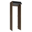 Ver imagem 7 de Porta-Geladeira 73 cm 1 Porta Basculante Rustic/Preto Glamy Madesa Rustic/Preto