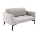 Ver imagem 2 de Sofá Namoradeira com 2 Poltronas Pés Villach Marisa Veludo D03 - D'Rossi Cinza