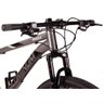 Bicicleta Raider Aluminum 27V Freios Á Disco K7 E Suspensão - Grafite+Preto - 15 - 3