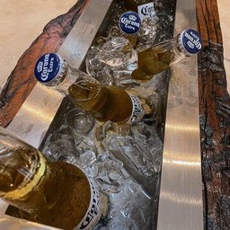 Cervejeira Em Dormente Rústico Portátil com Rodinhas - Inox 304 100 cm Sala Cervejeira 100 cm - 8