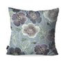 Kit com 4 Capas para Almofadas Decorativas Roxo Flores 45x45cm - 4