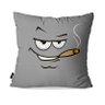 Kit com 4 Capas para Almofadas Decorativas Carinhas Engraçadas 60x60cm - 5