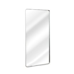 Espelho Corpo Inteiro Retangular com Moldura em Alumínio Prata 120x60cm - 3