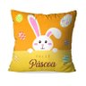 Capa de Almofada Páscoa Coelhinho Amarelo 45X45cm - 1