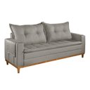 Ver imagem 2 de Sofá Living 2 Lugares 210cm com Base de Madeira Sidney