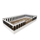 Ver imagem 2 de Cama Infantil Montessoriana Solteiro Sol Ii Preto/Branco