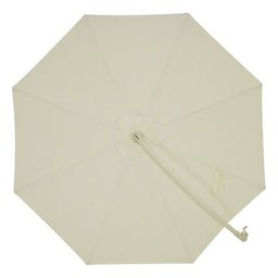 Ombrelone Guarda Sol Luxo D Praia e Piscina Bel Búzios 3 Metros Bege Gira 360° com Base de Apoio e C - 5