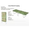 Cama Dobrável Campanha Portátil Com Colchão Moveis House Magia - 6
