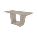 Ver imagem 1 de Mesa de Jantar Lopas Retangular 170 cm Apogeu 6 Lugares Off White