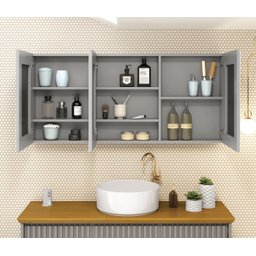 Espelheira para Banheiro Conexion 120 - 3