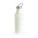 Ver imagem 1 de Garrafa Térmica 500ml Aço Inoxidável Parede Dupla Modelo Esporte com Alça Conserva Quente e Frio:bra