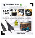 Ver imagem 5 de Cabo de Força 2 Mts Tv Monitor Radio 110v/220v - Kit 10 Pçs