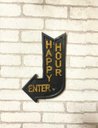 Ver imagem 1 de Placa de Ferro Enter Happy Hour