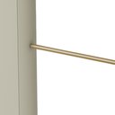 Ver imagem 7 de Aparador para Sala de Estar Orgânico Industrial Alef I03 Luna Dourado - Lyam Decor